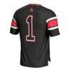 #1 Ball State Cardinals GameDay Greats Football Jersey - Black - Detail View
