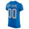 Detroit Lions Nike Alternate Vapor F.U.S.E. Elite Custom Jersey - Blue - Detail View