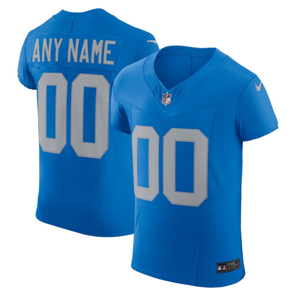 Detroit Lions Nike Alternate Vapor F.U.S.E. Elite Custom Jersey