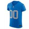 Detroit Lions Nike Alternate Vapor F.U.S.E. Elite Custom Jersey - Blue - Side View