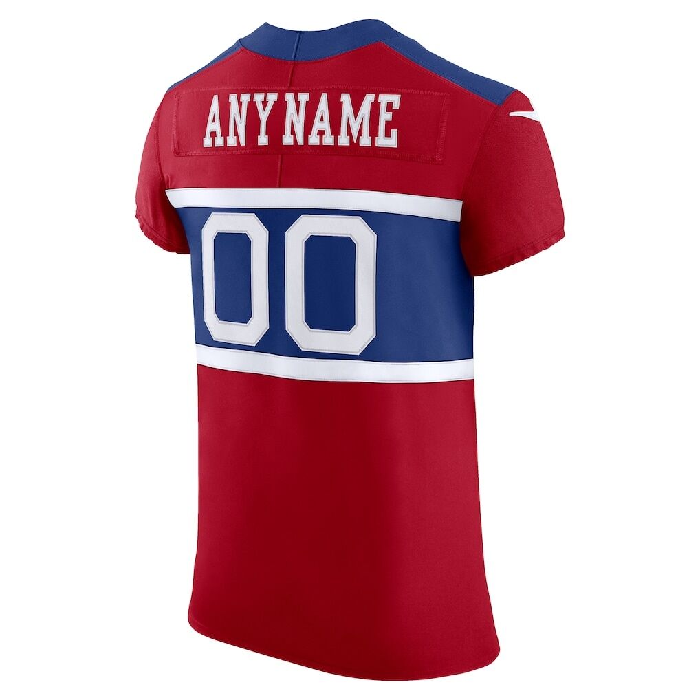 New York Giants Nike Alternate Vapor F.U.S.E. Elite Custom Jersey