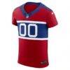 New York Giants Nike Alternate Vapor F.U.S.E. Elite Custom Jersey - Red - Side View