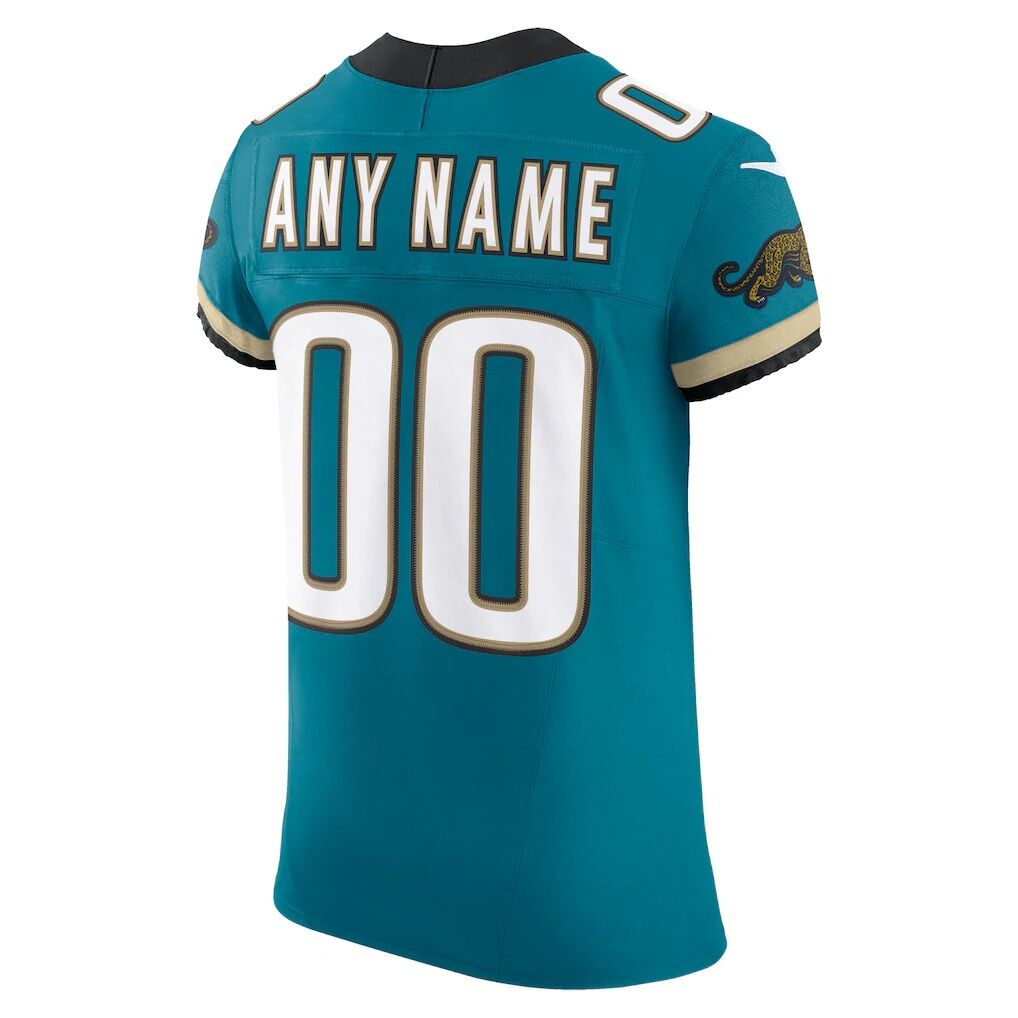 Jacksonville Jaguars Nike Alternate Vapor F.U.S.E. Elite Custom Jersey