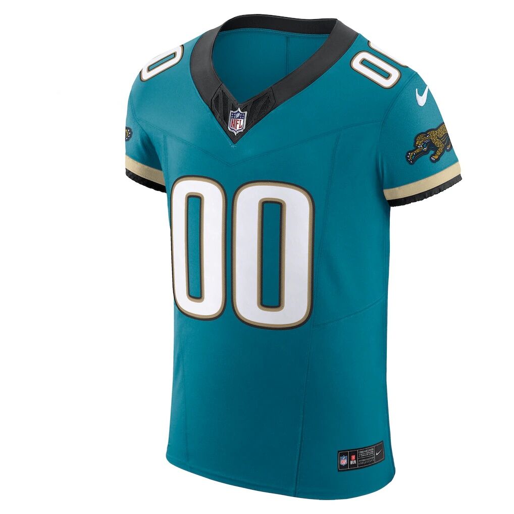 Jacksonville Jaguars Nike Alternate Vapor F.U.S.E. Elite Custom Jersey