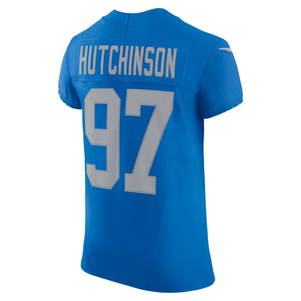 Aidan Hutchinson Detroit Lions Nike Alternate Vapor F.U.S.E. Elite Jersey