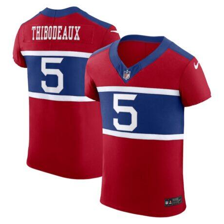 Kayvon Thibodeaux New York Giants Nike Alternate Vapor F.U.S.E. Elite Jersey - Red - Front View