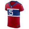 Kayvon Thibodeaux New York Giants Nike Alternate Vapor F.U.S.E. Elite Jersey - Red - Side View