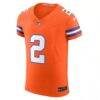 Patrick Surtain II Denver Broncos Nike Alternate Vapor F.U.S.E. Elite Jersey - Orange - Side View