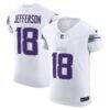 Justin Jefferson Minnesota Vikings Nike Alternate Vapor F.U.S.E. Elite Player Jersey - White - Front View
