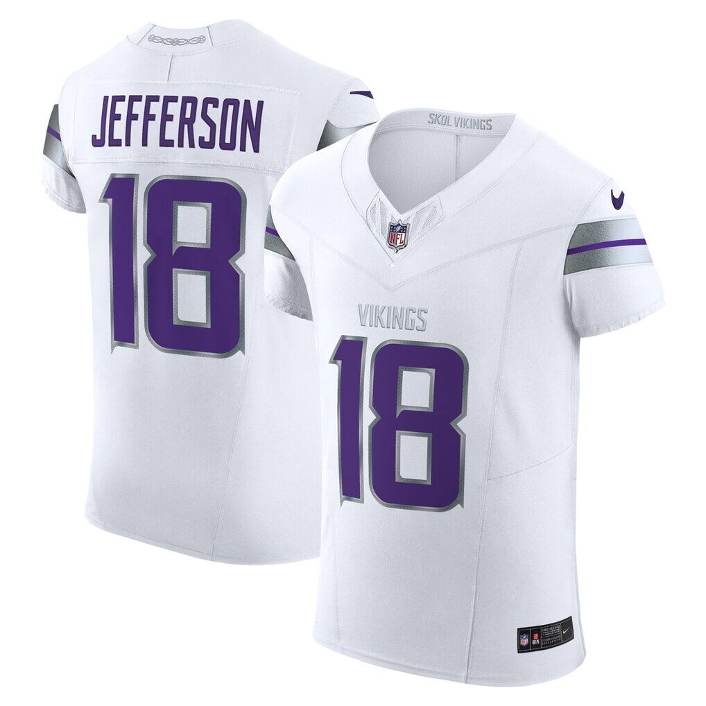 Justin Jefferson Minnesota Vikings Nike Alternate Vapor F.U.S.E. Elite Player Jersey