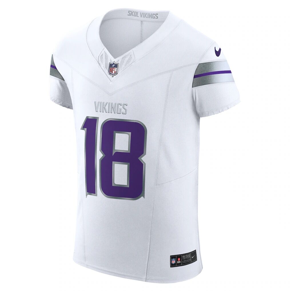 Justin Jefferson Minnesota Vikings Nike Alternate Vapor F.U.S.E. Elite Player Jersey