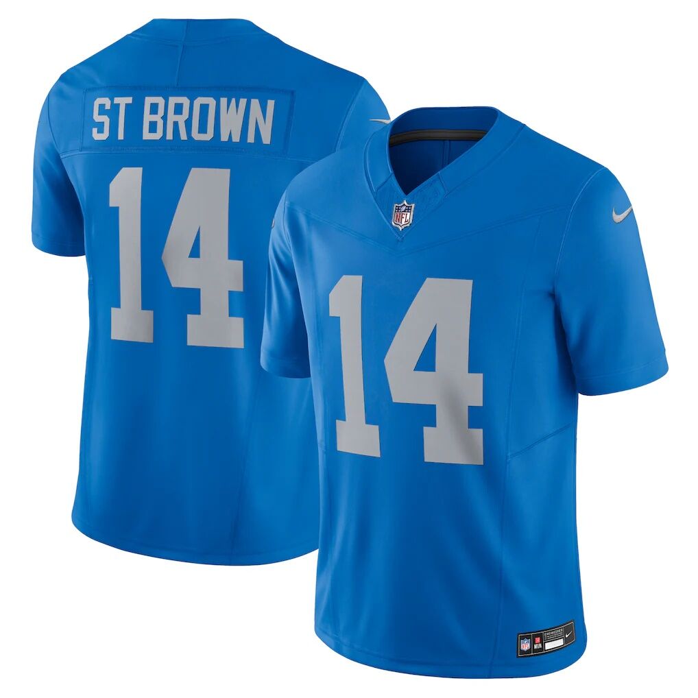 Amon-Ra St. Brown Detroit Lions Nike Vapor F.U.S.E. Alternate Limited Jersey