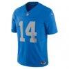 Amon-Ra St. Brown Detroit Lions Nike Vapor F.U.S.E. Alternate Limited Jersey - Blue - Side View