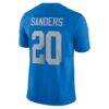 Barry Sanders Detroit Lions Nike Vapor F.U.S.E. Alternate Limited Jersey - Blue - Detail View