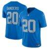 Barry Sanders Detroit Lions Nike Vapor F.U.S.E. Alternate Limited Jersey - Blue - Front View