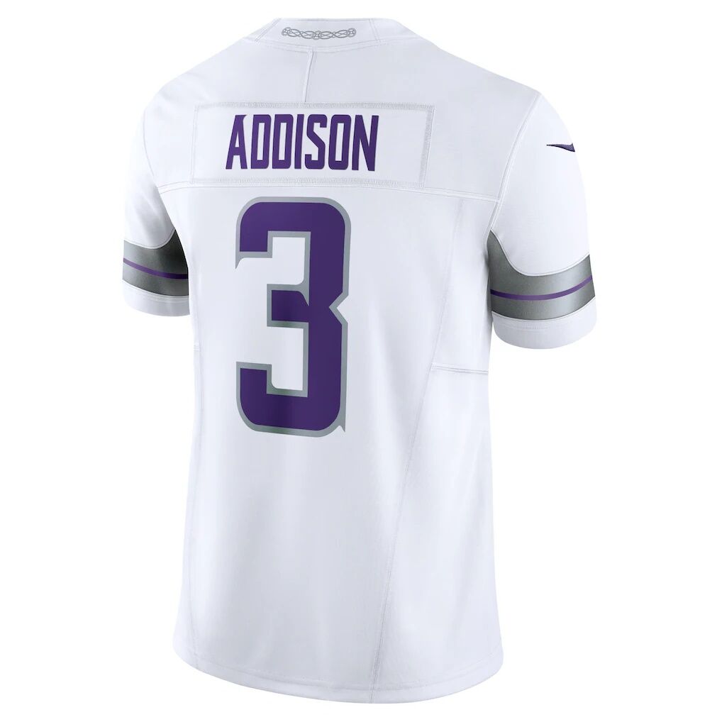 Jordan Addison Minnesota Vikings Nike Alternate Vapor F.U.S.E. Limited Jersey