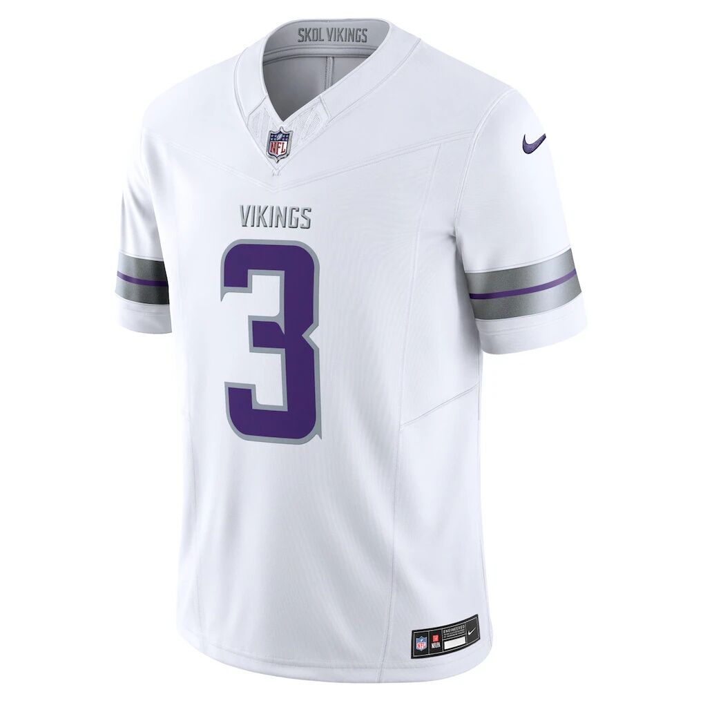 Jordan Addison Minnesota Vikings Nike Alternate Vapor F.U.S.E. Limited Jersey