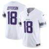 Justin Jefferson Minnesota Vikings Nike Alternate Vapor F.U.S.E. Limited Jersey - White - Front View