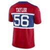 Lawrence Taylor New York Giants Nike Alternate Vapor F.U.S.E. Retired Player Limited Jersey - Red - Detail View