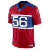 Lawrence Taylor New York Giants Nike Alternate Vapor F.U.S.E. Retired Player Limited Jersey - Red - Side View