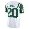 Breece Hall New York Jets Nike Classic Alternate Vapor F.U.S.E. Limited Jersey - White - Detail View