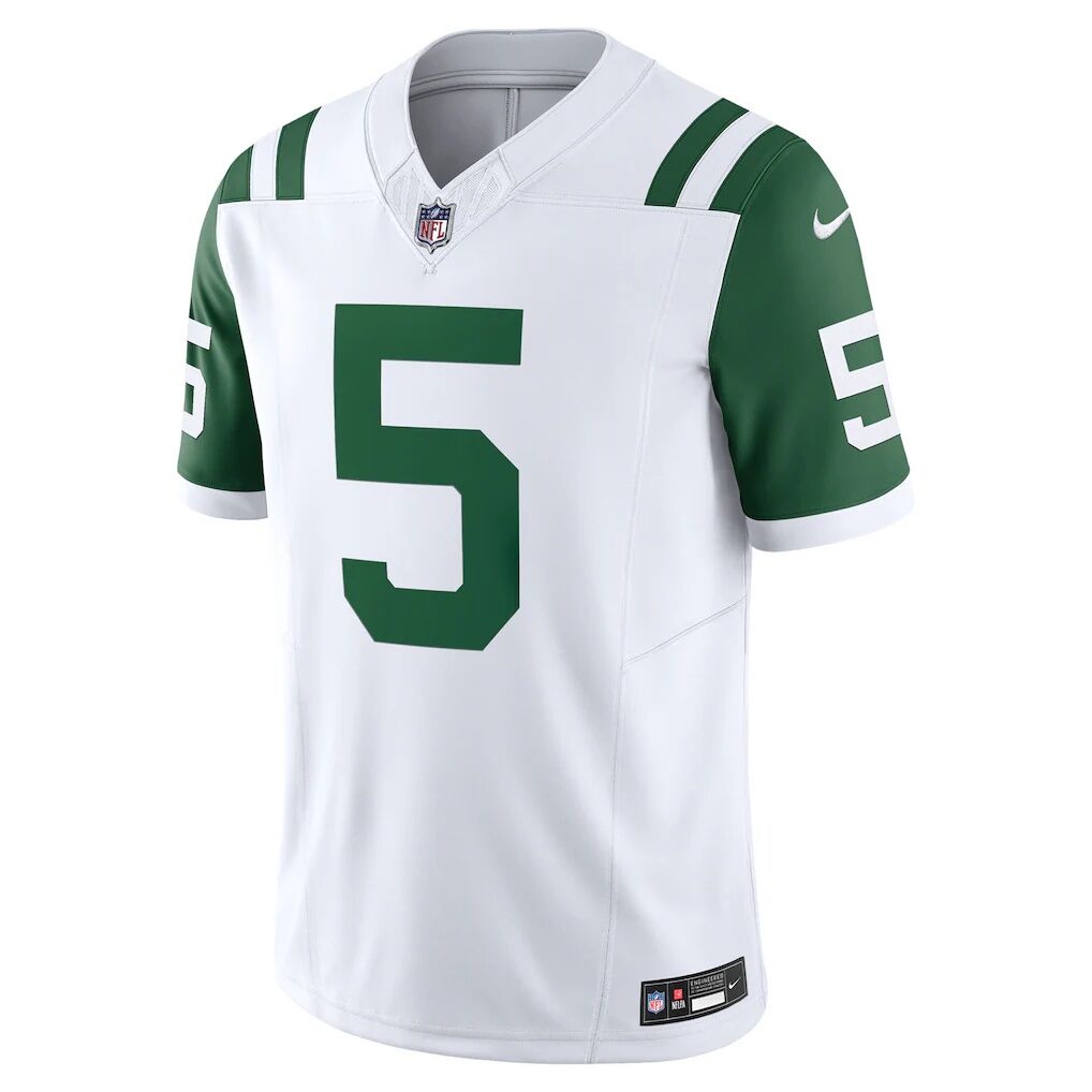Garrett Wilson New York Jets Nike Classic Alternate Vapor F.U.S.E. Limited Jersey