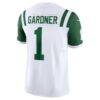 Ahmad Sauce Gardner New York Jets Nike Classic Alternate Vapor F.U.S.E. Limited Jersey - White - Detail View