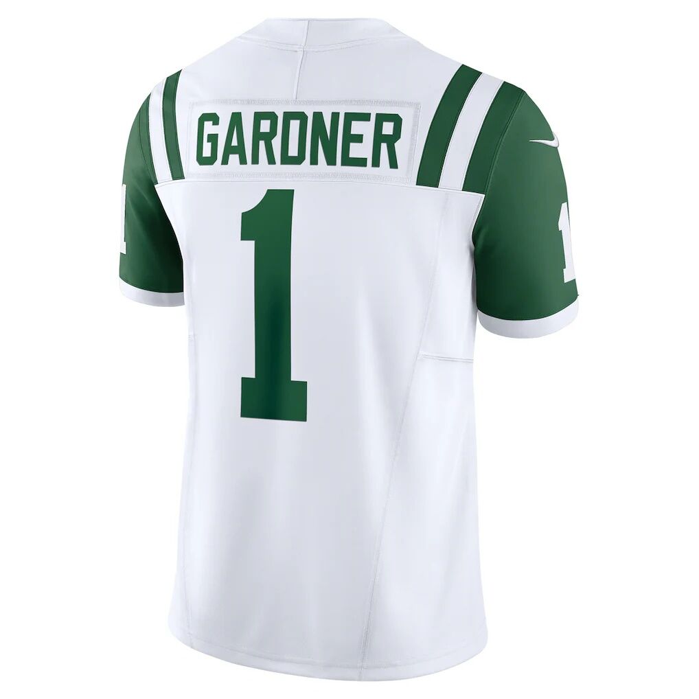 Ahmad Sauce Gardner New York Jets Nike Classic Alternate Vapor F.U.S.E. Limited Jersey