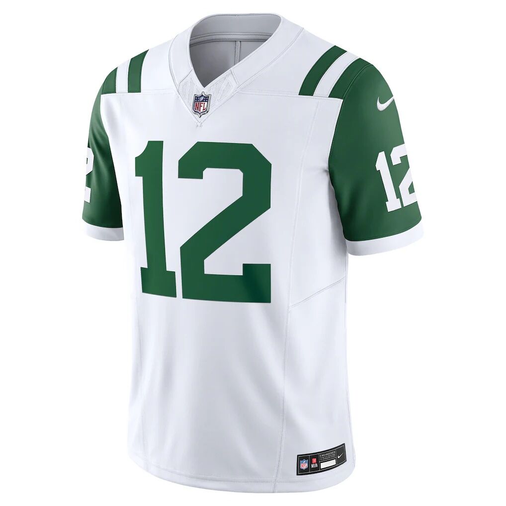 Joe Namath New York Jets Nike Classic Alternate Vapor F.U.S.E. Retired Player Limited Jersey