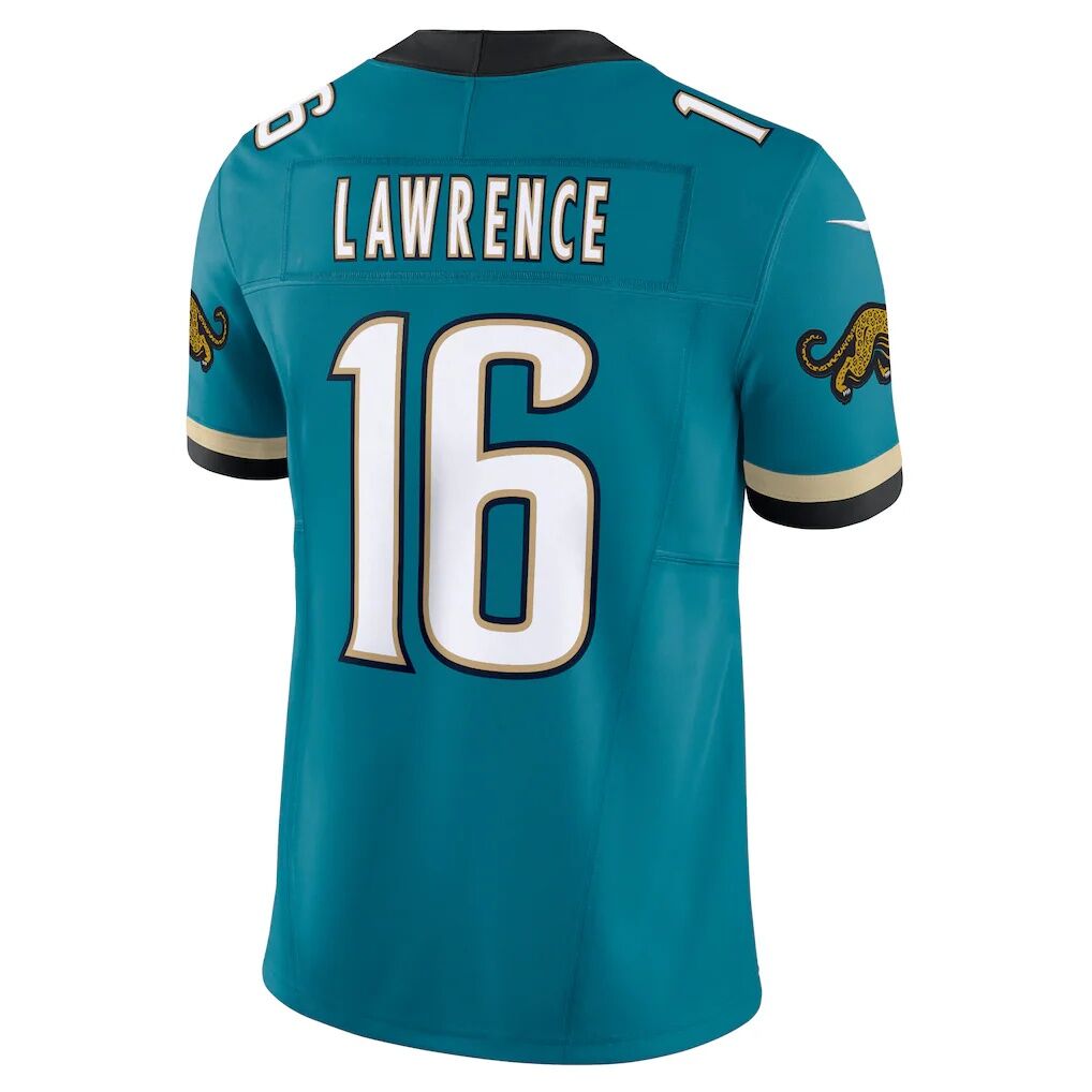 Trevor Lawrence Jacksonville Jaguars Nike Prowler Throwback Vapor F.U.S.E. Limited Jersey