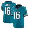Trevor Lawrence Jacksonville Jaguars Nike Prowler Throwback Vapor F.U.S.E. Limited Jersey - Teal - Front View