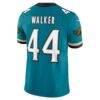 Travon Walker Jacksonville Jaguars Nike Prowler Throwback Vapor F.U.S.E. Limited Jersey - Teal - Detail View