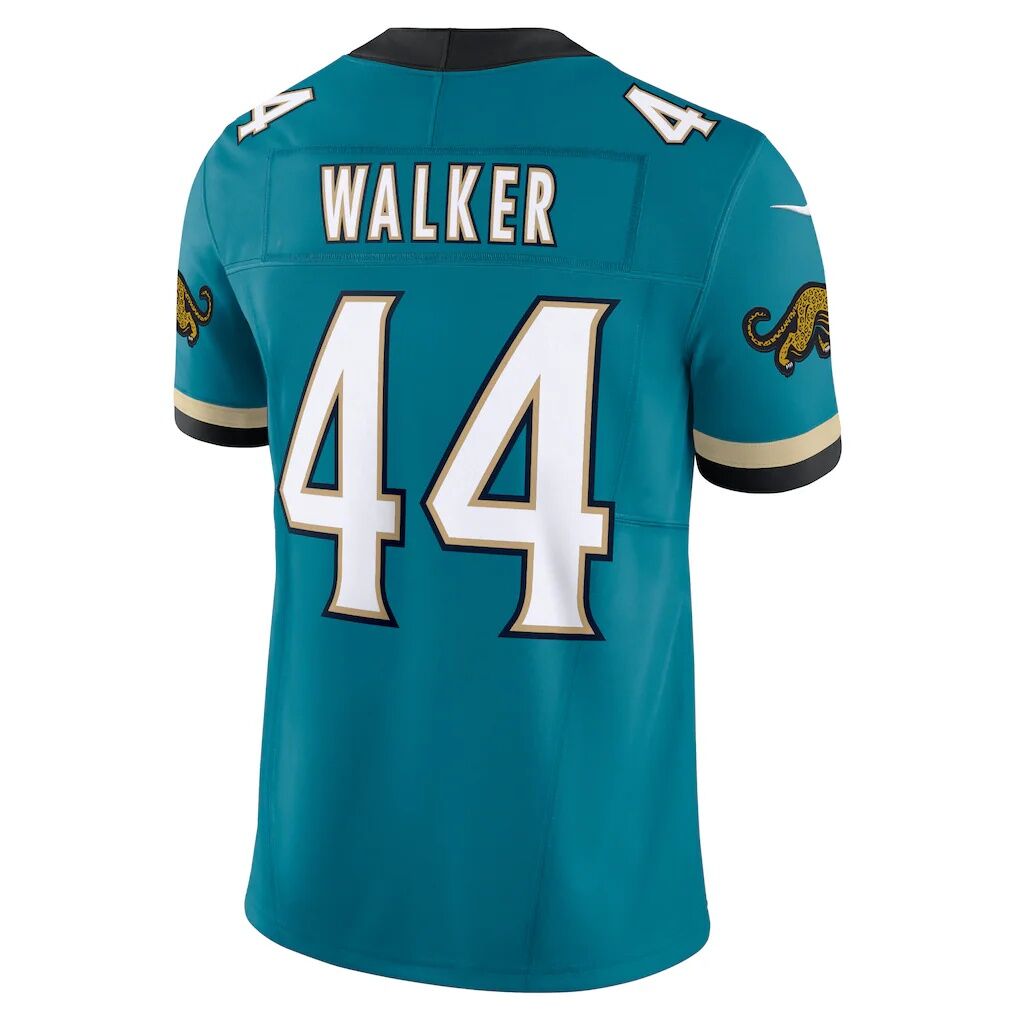 Travon Walker Jacksonville Jaguars Nike Prowler Throwback Vapor F.U.S.E. Limited Jersey