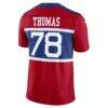 Andrew Thomas New York Giants Nike Alternate Vapor F.U.S.E. Limited Jersey - - Detail View