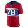 Andrew Thomas New York Giants Nike Alternate Vapor F.U.S.E. Limited Jersey - - Side View