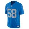 Penei Sewell Detroit Lions Nike Vapor F.U.S.E. Alternate Limited Jersey - Blue - Side View