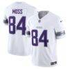 Randy Moss Minnesota Vikings Nike Alternate Vapor F.U.S.E. Retired Player Limited Jersey - White - Front View