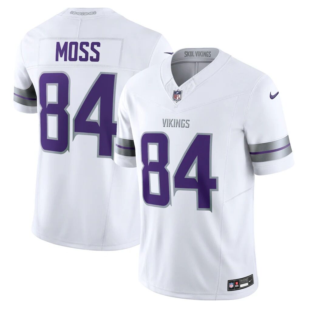 Randy Moss Minnesota Vikings Nike Alternate Vapor F.U.S.E. Retired Player Limited Jersey