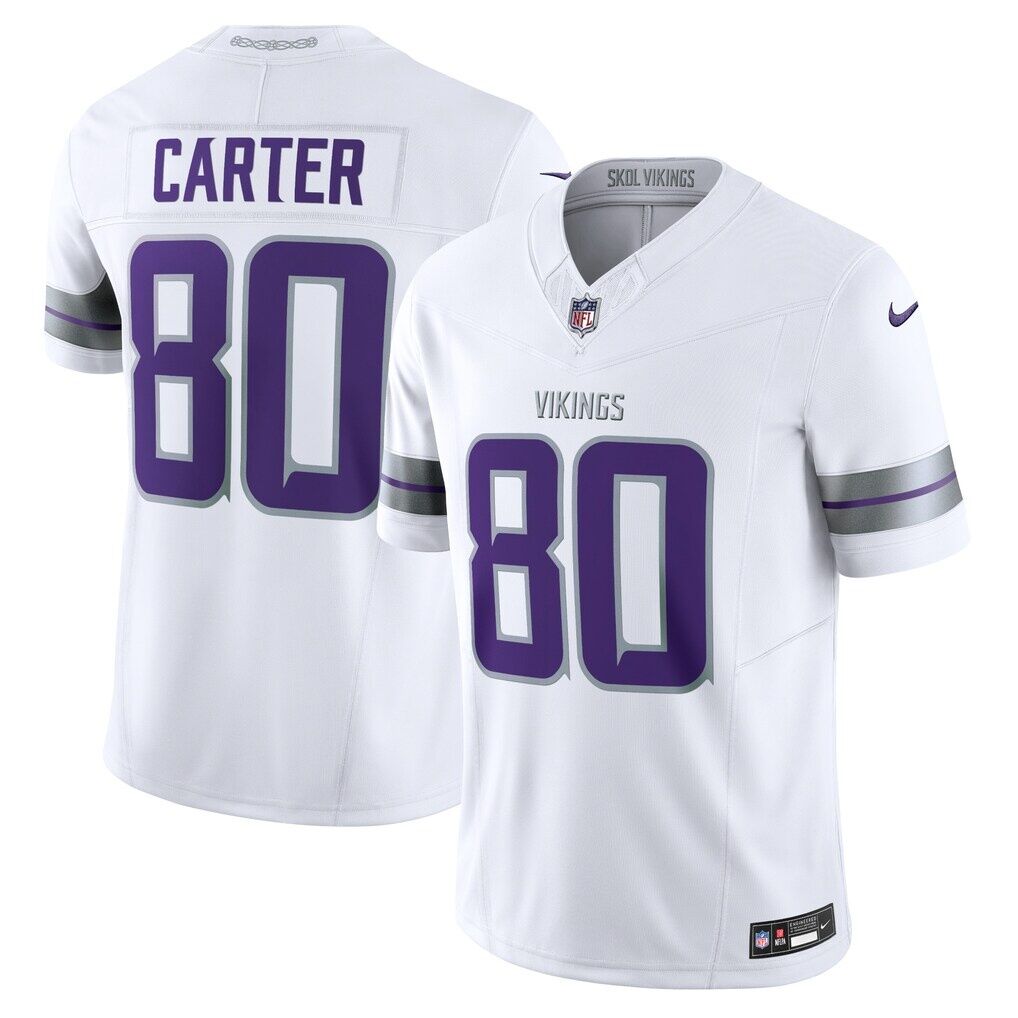 Cris Carter Minnesota Vikings Nike Alternate Vapor F.U.S.E. Retired Player Limited Jersey