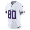 Cris Carter Minnesota Vikings Nike Alternate Vapor F.U.S.E. Retired Player Limited Jersey - White - Side View