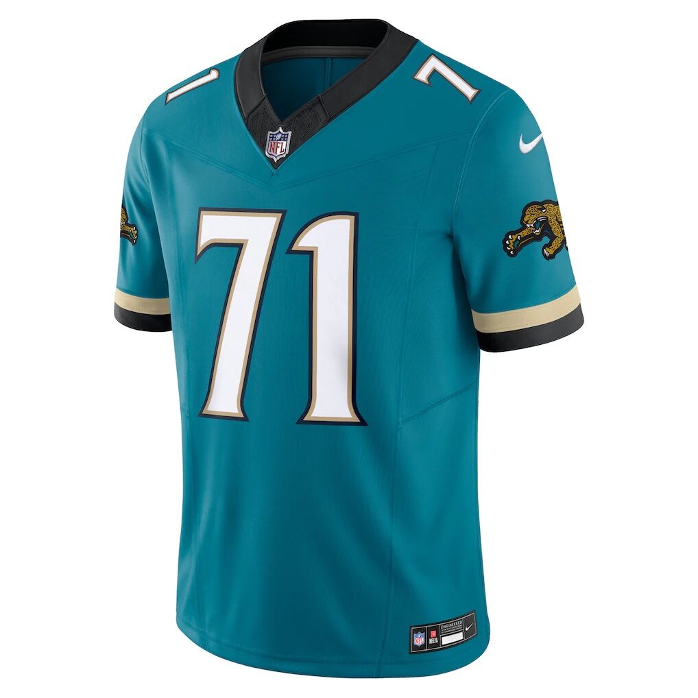 Tony Boselli Jacksonville Jaguars Nike Prowler Throwback Vapor F.U.S.E. Limited Retired Player Jersey