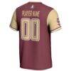 Florida State Seminoles GameDay Greats Youth NIL Pick-A-Player Lightweight Softball Jersey - Garnet - - Detail View