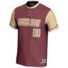 Florida State Seminoles GameDay Greats Youth NIL Pick-A-Player Lightweight Softball Jersey - Garnet - - Side View