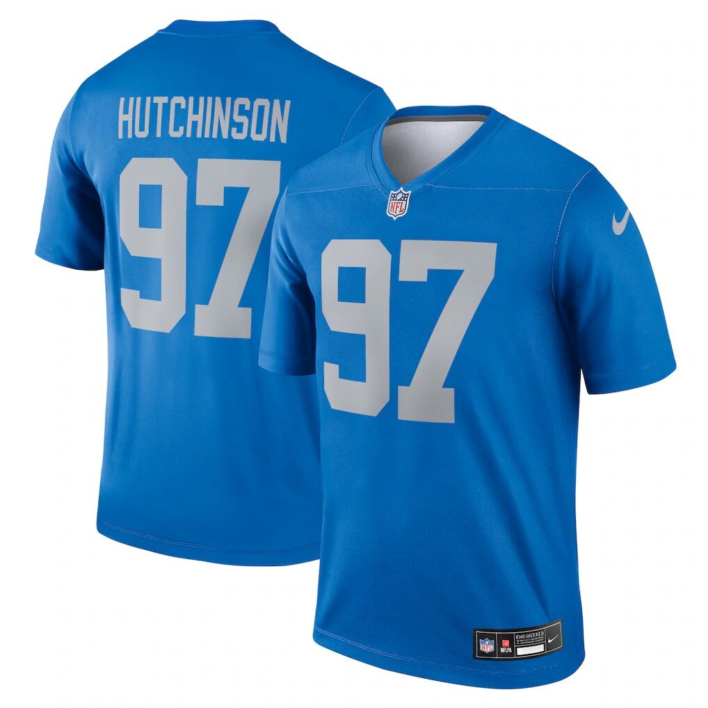 Aidan Hutchinson Detroit Lions Nike Legend Player Performance Top