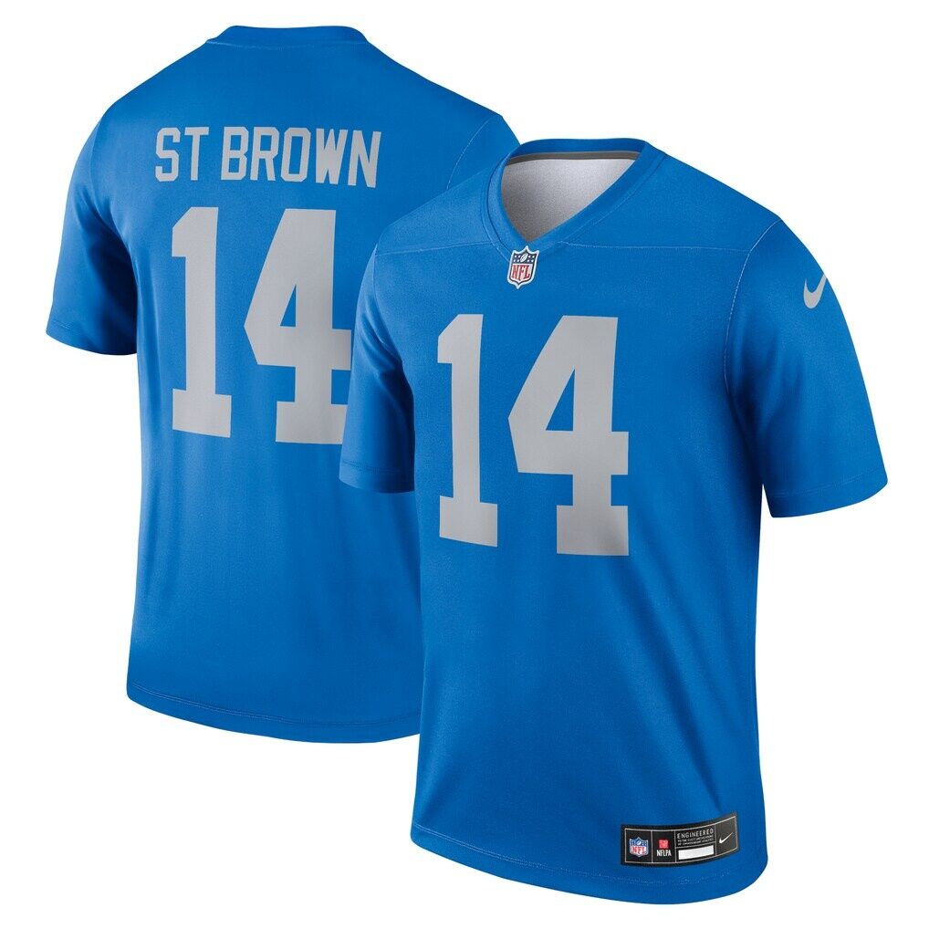 Amon-Ra St. Brown Detroit Lions Nike Legend Player Performance Top