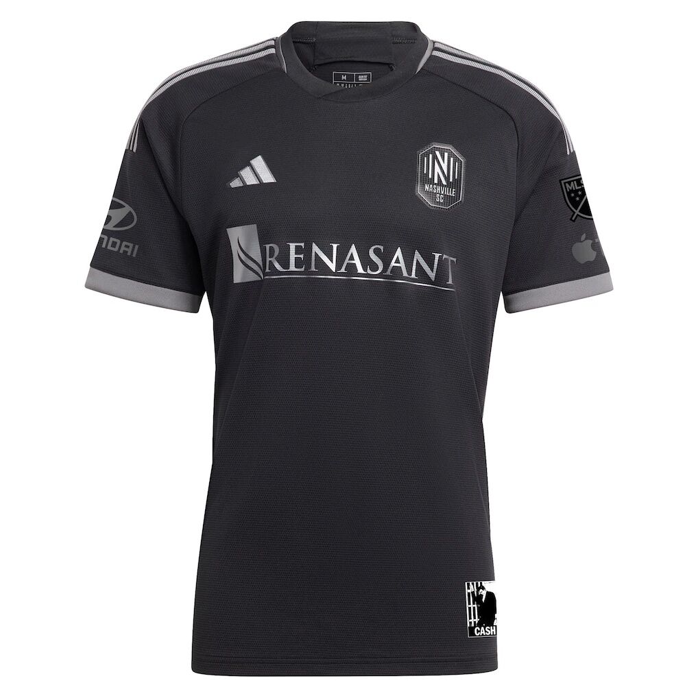 Sam Surridge Nashville SC adidas 2023 Man In Black Kit Authentic Player Jersey