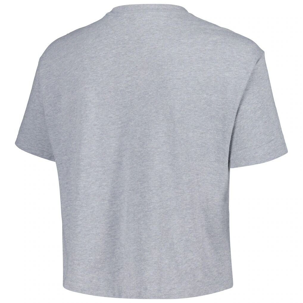 Connecticut Sun Stadium Essentials Women's City Year Cropped T-Shirt - Heather Gray