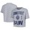 Connecticut Sun Stadium Essentials Women's City Year Cropped T-Shirt - - Front View
