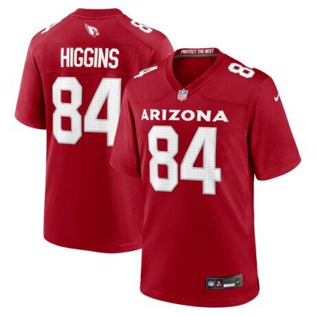 Elijah Higgins Arizona Cardinals Nike Team Game Jersey - - Front View