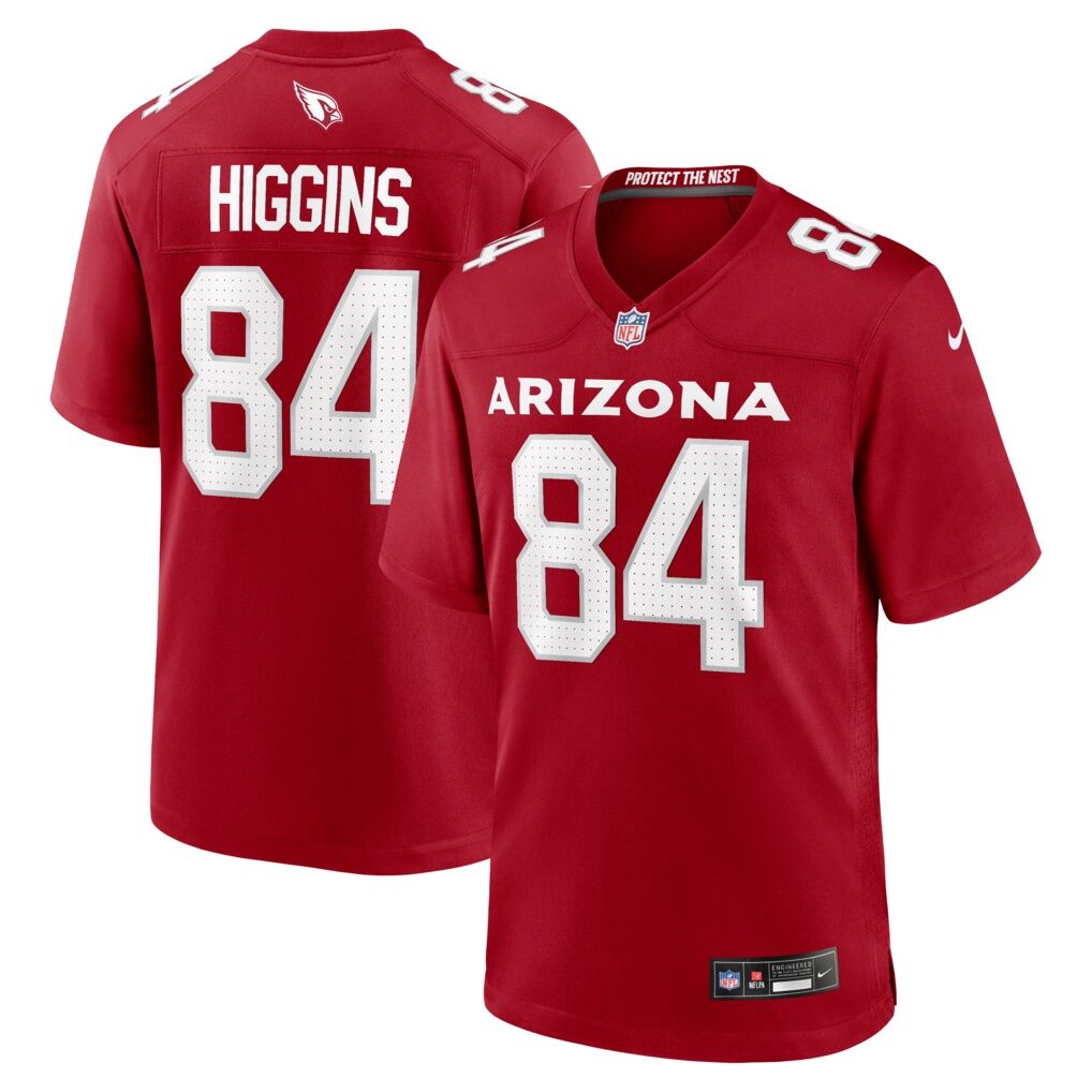 Elijah Higgins Arizona Cardinals Nike Team Game Jersey -  Cardinal